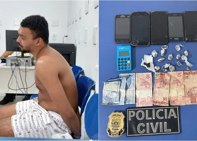 Carlos Alexandre Santos Carvalho foi preso em Teresina
