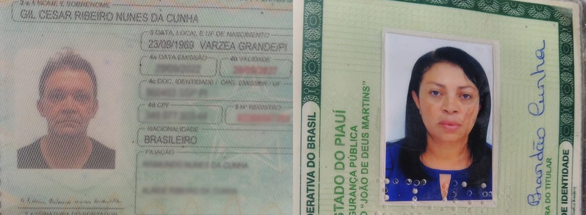 Casal morto em acidente na cidade de Lagoinha do Piauí