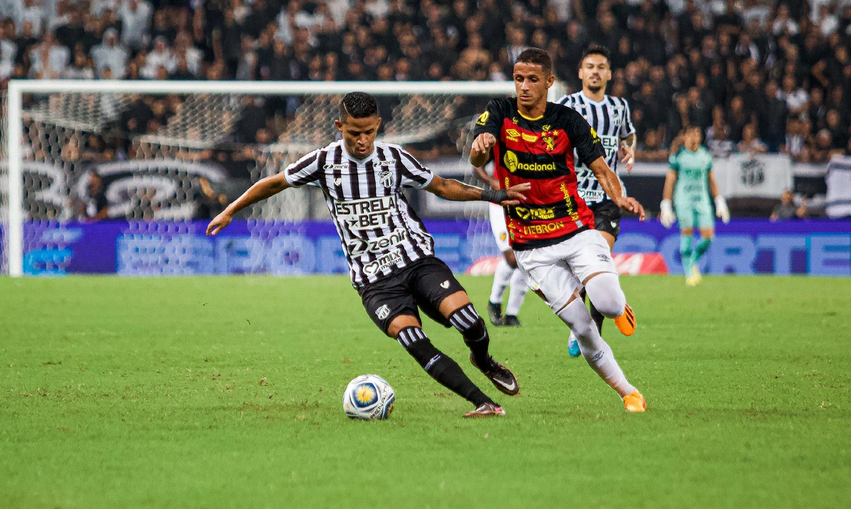 Ceará vence o Sport no jogo de ida da final da Copa do Nordeste