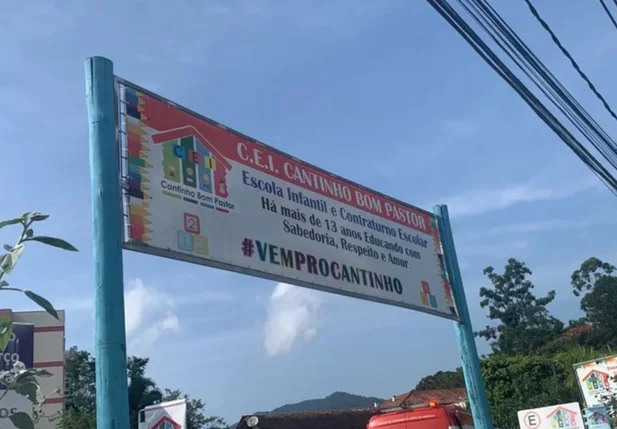 C.E.I Cantinho Bom Pastor, localizada em Blumenau, estado de Santa Catarina
