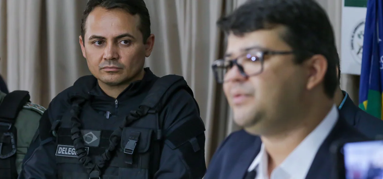Delegado Charles Pessoa e Secretário Chico Lucas