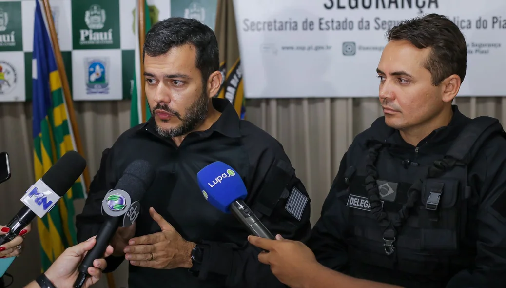 Delegados Anchieta Nery e Charles Pessoa