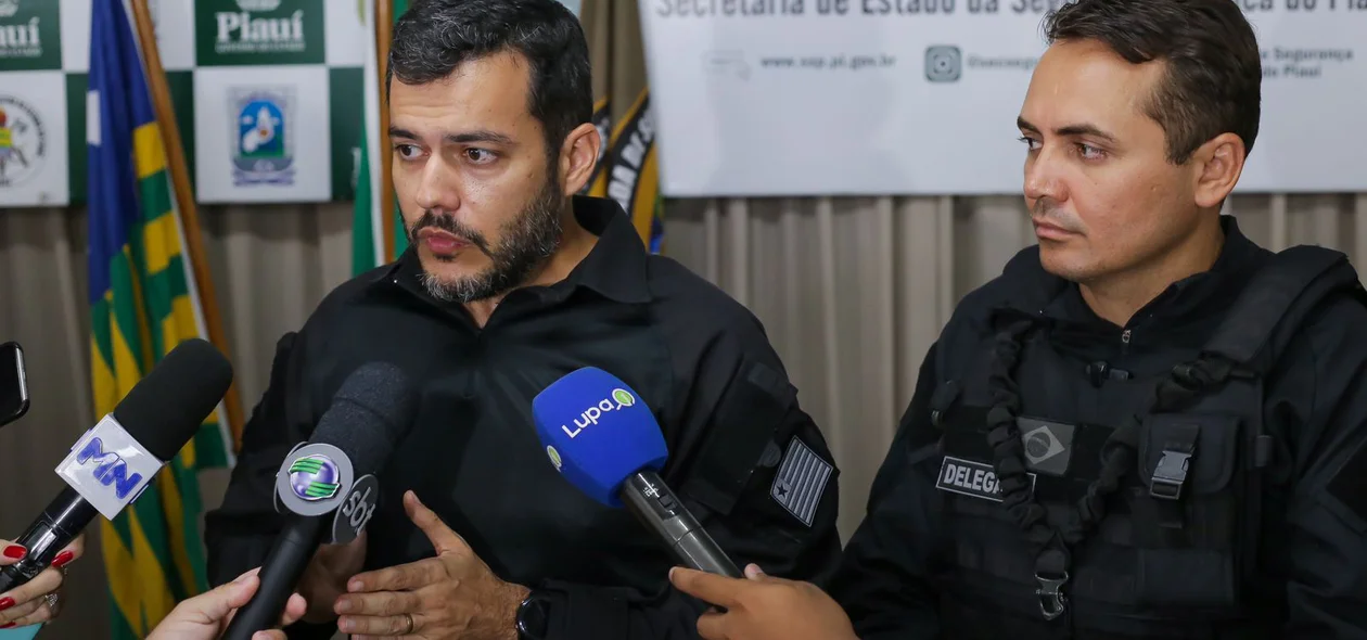 Delegados Anchieta Nery e Charles Pessoa