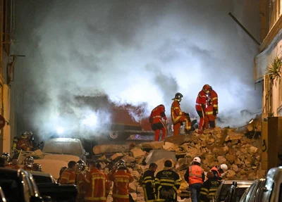 Desmoronamento de prédio em Marselha, na França