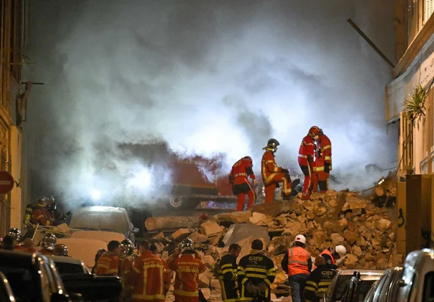 Desmoronamento de prédio em Marselha, na França