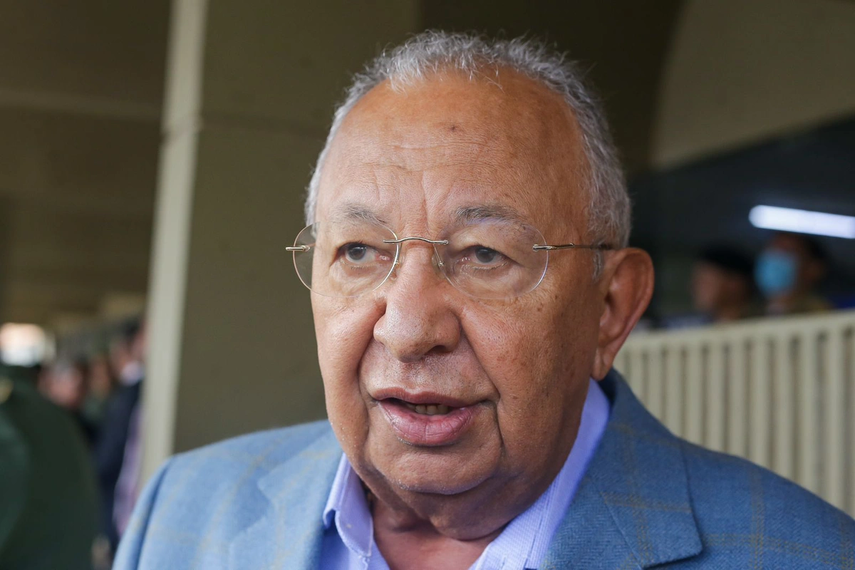Dr. Pessoa em entrevista à imprensa