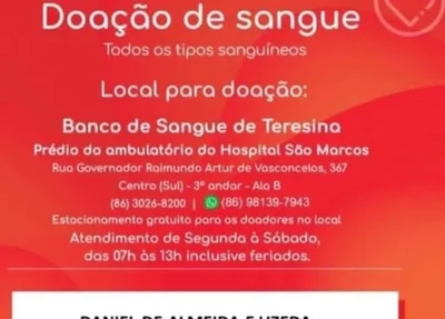 Engenheiro de Eturb baleado enquanto trabalhava precisa de doação de sangue