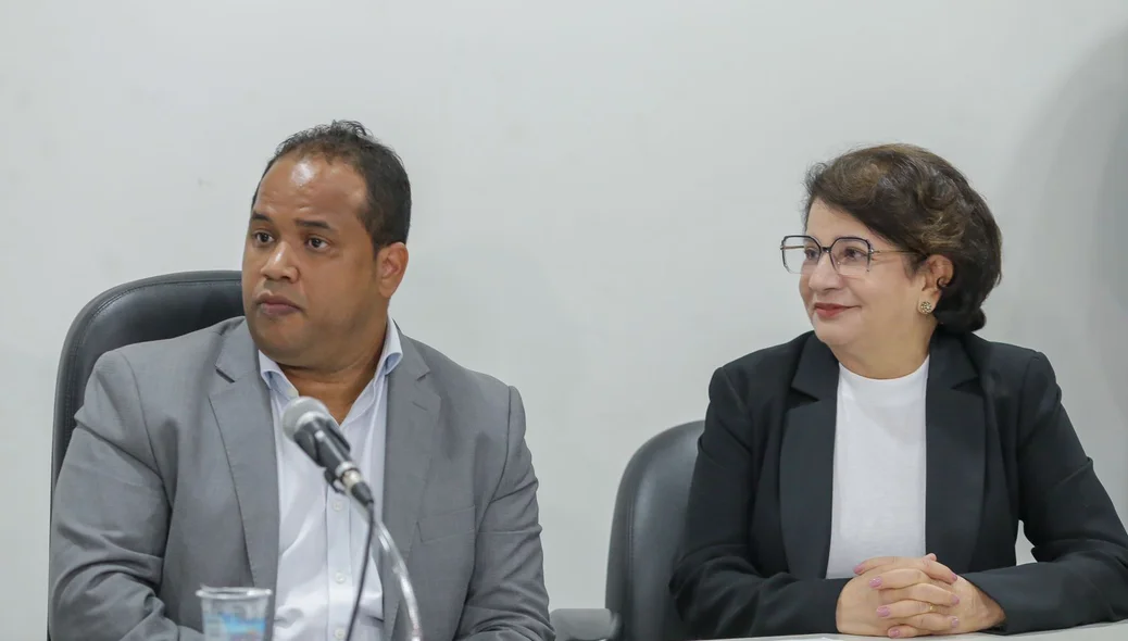 Enzo Samuel e Graça Amorim