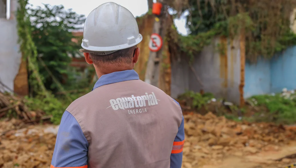 Equipe da Equatorial esteve no local