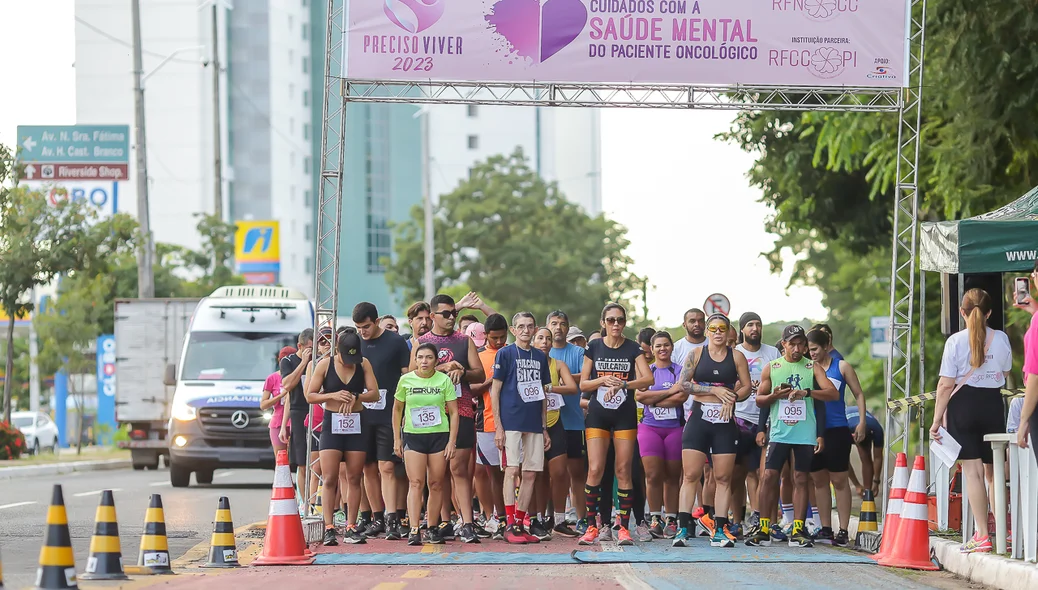 Evento esportivo faz parte das ações da Campanha Preciso Viver 2023