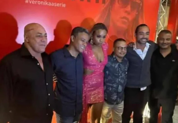 Ex-chefões do tráfico de drogas do RJ chamam atenção em festa da Globo