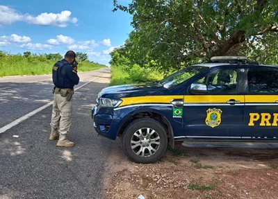 Fiscalização de velocidade ocorrida em Piripiri durante a Operação Tiradentes 2023