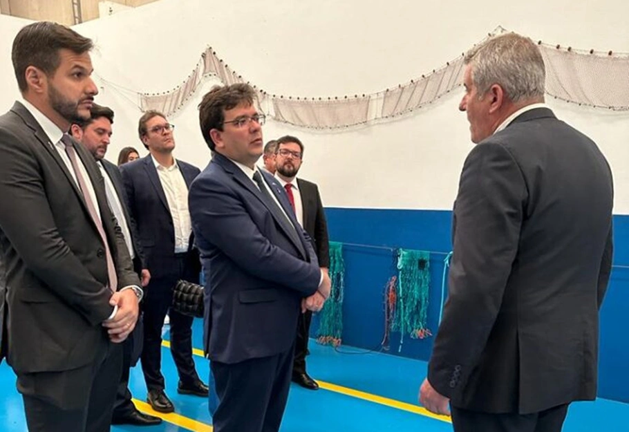 Governador visita Centro de Formação Profissional das Pescas e do Mar (For-Mar), em Portugal