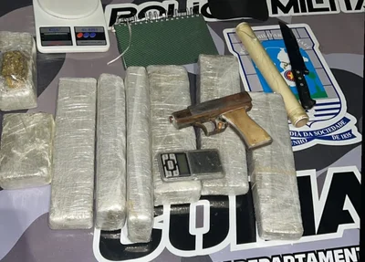 Grande quantidade de skunk apreendido pela PM