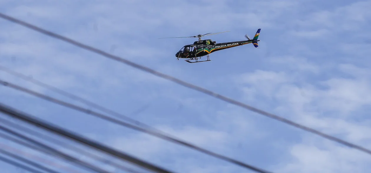 Helicóptero da PM