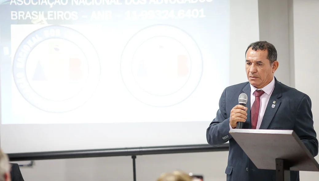 Hermenegildo Ribeiro Alberto falou durante solenidade de posse