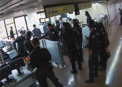 Imagens foram divulgadas pelo GSI a mando do STF