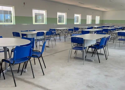 Inauguração de complexo escolar em Curimatá.