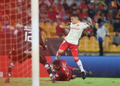 Internacional e Independiente Medelín na Libertadores