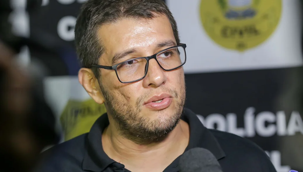 Jarbas Lima falando como ocorreu a apreensão