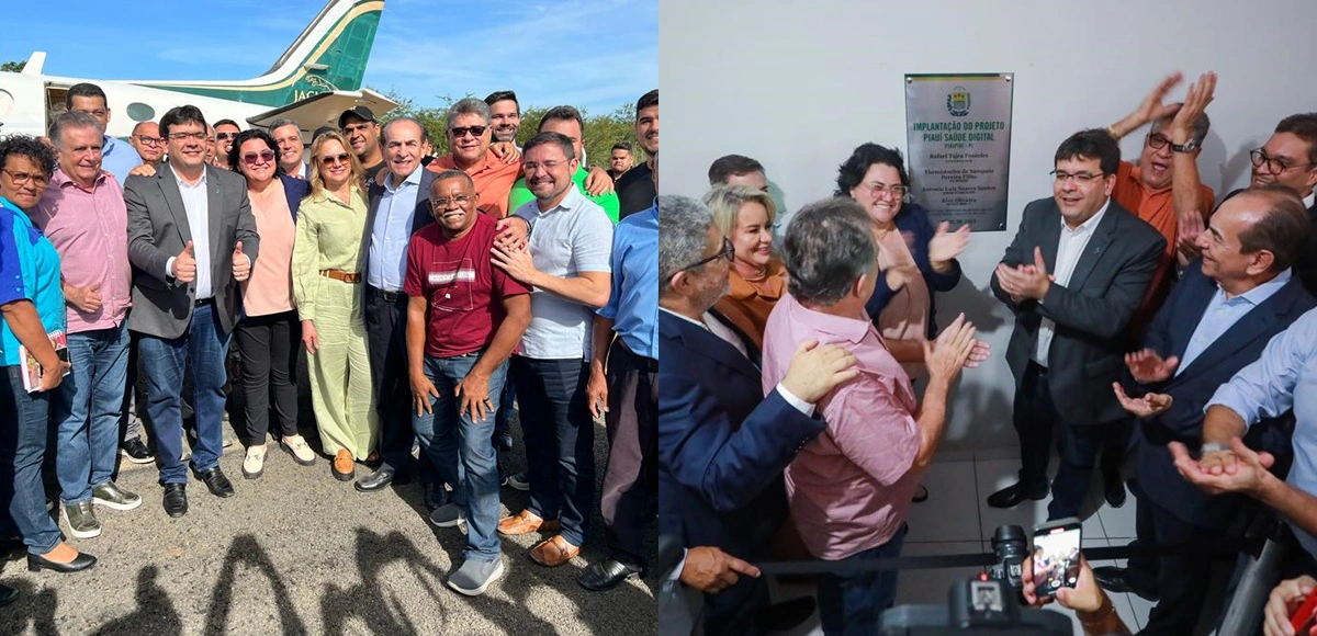 João Mádison cumpre agenda em Piripiri ao lado do governador Rafael Fonteles