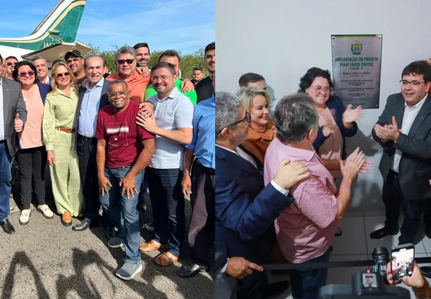 João Mádison cumpre agenda em Piripiri ao lado do governador Rafael Fonteles