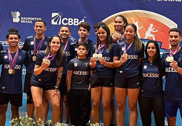 Joca Claudino garante 16 medalhas na 2ª Etapa do Circuito Nacional de Badminton