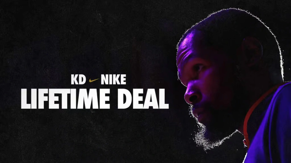 Kevin Durant e Nike fecham acordo vitalício
