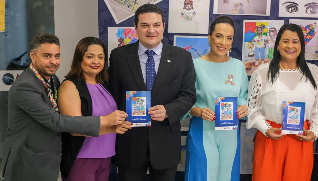 Lançamento da cartilha do autista