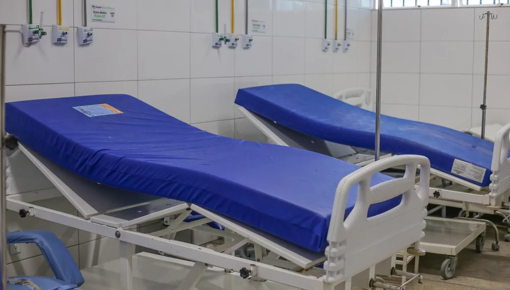 Leito do Hospital Dirceu Arcoverde II após reforma