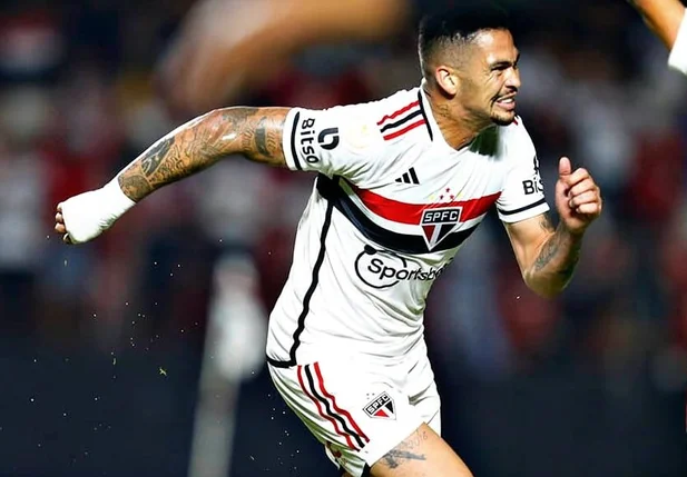 Luciano, atacante do São Paulo