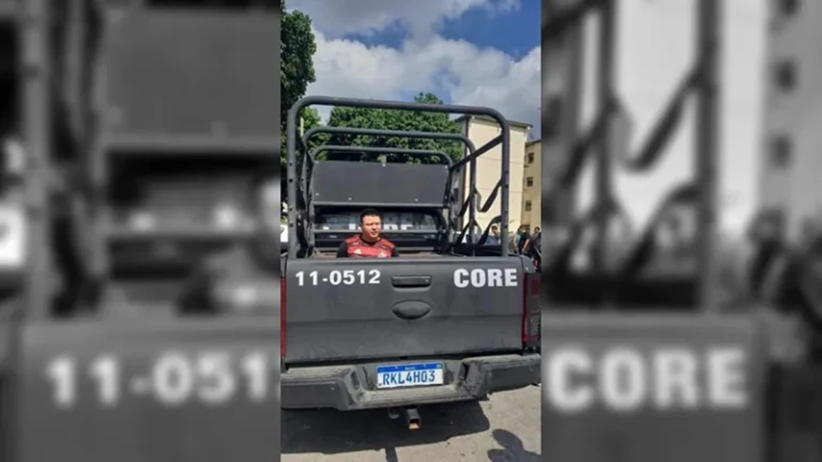 Luiz Ademberg Virgílio Ferreira, mais conhecido como "Berg Coringa", foi preso no Rio de Janeiro