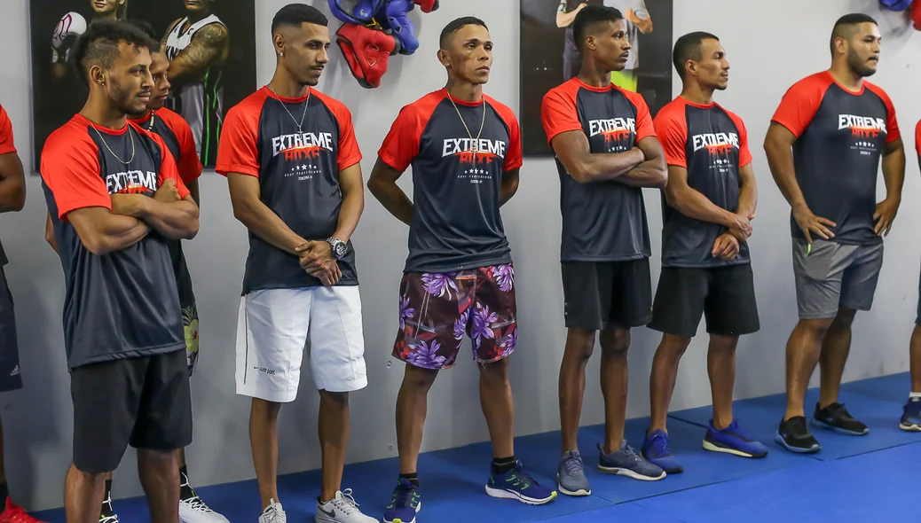 Lutadores de boxe em Teresina Piauí