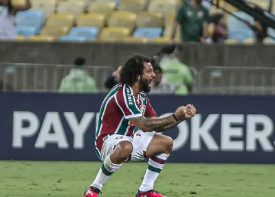 Marcelo marcou o primeiro gol da vitória do Fluminense