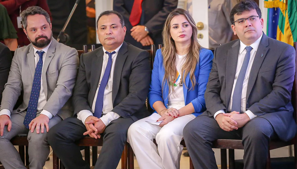 Marcelo Noleto, Evaldo Gomes, Josiane Campelo e Rafael Fonteles