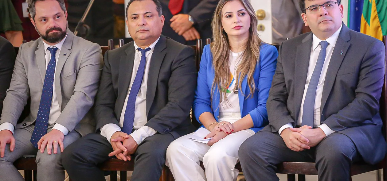 Marcelo Noleto, Evaldo Gomes, Josiane Campelo e Rafael Fonteles