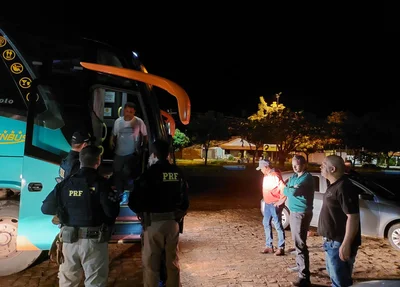 Membro do PCC e preso dentro de ônibus clandestino