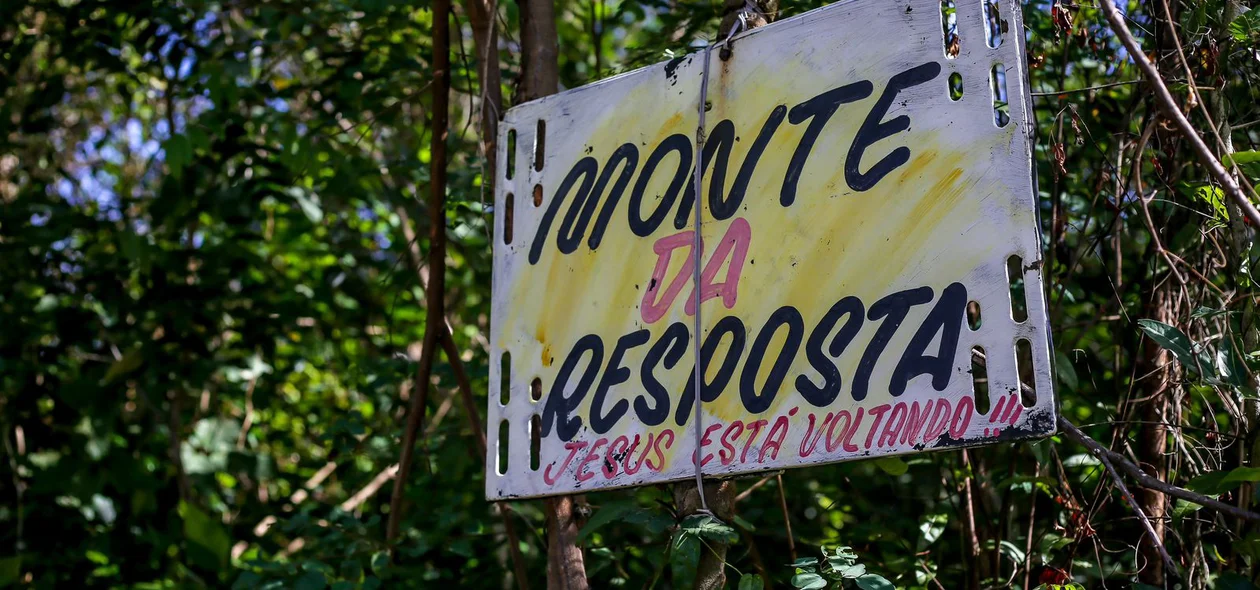 Monte da resposta , local de oração onde a vítima estava antes de morrer