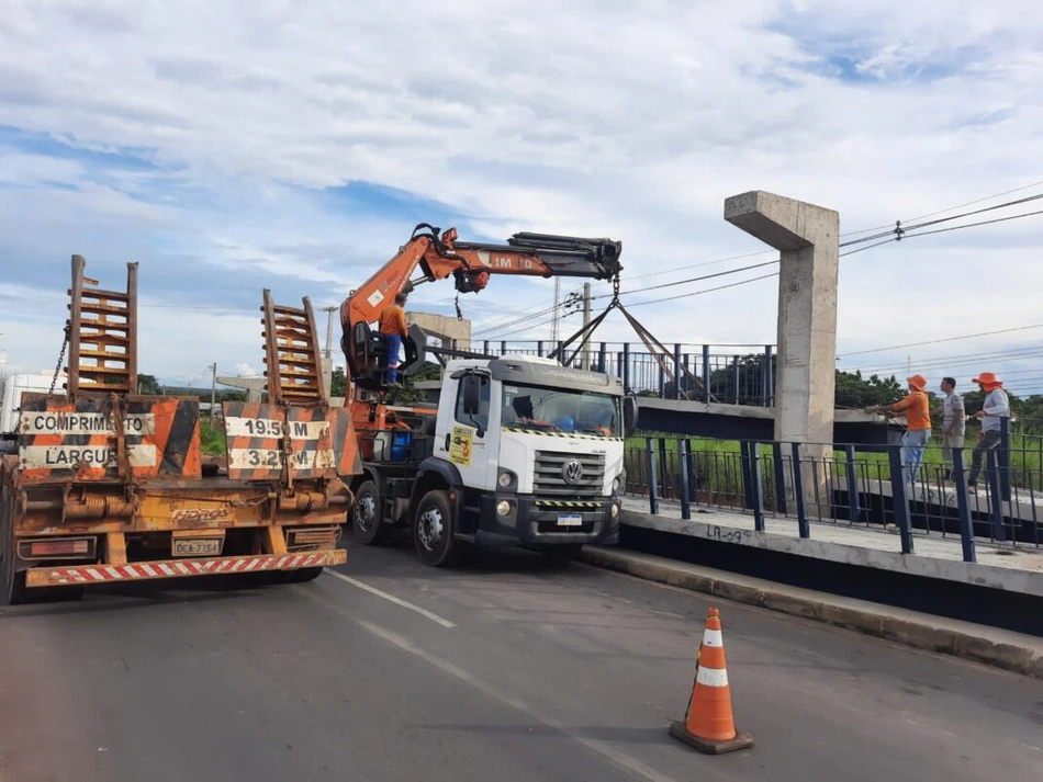 Nova passarela na BR 316 em Teresina