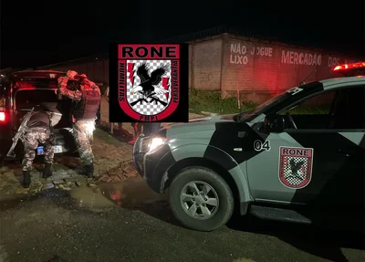 O casal foi preso pelo BOPE na noite dessa sexta-feira (28), no Bairro Parque Brasil