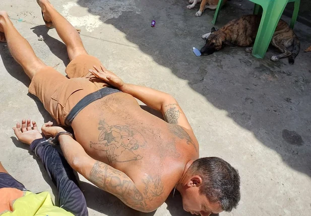 Ele foi preso na Santa Maria da Codipi em Teresina