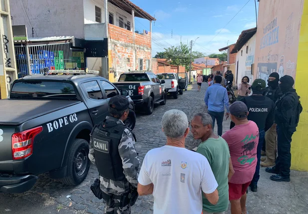 Operação do DRACO na VIla Mocambinho