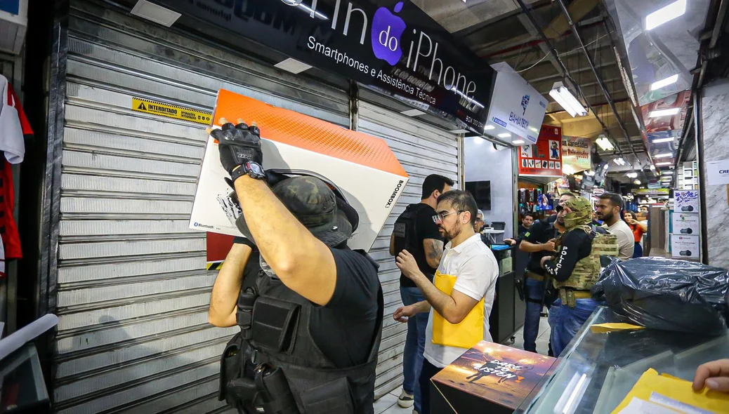 Operação Interditados ll interditou 12 lojas