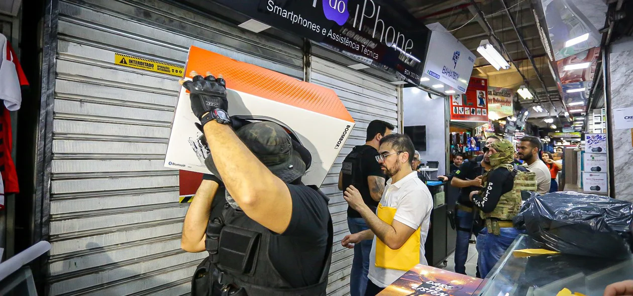 Operação Interditados ll interditou 12 lojas
