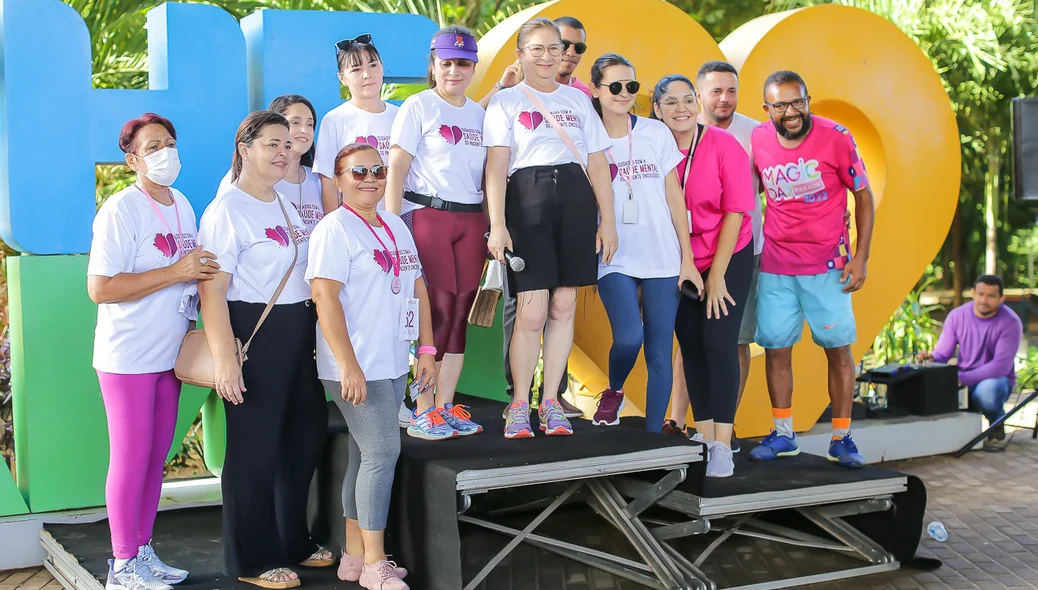 Organizadores da Corrida Solidária