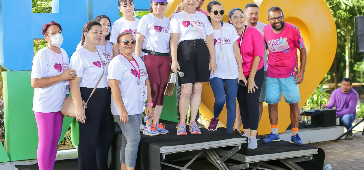 Organizadores da Corrida Solidária