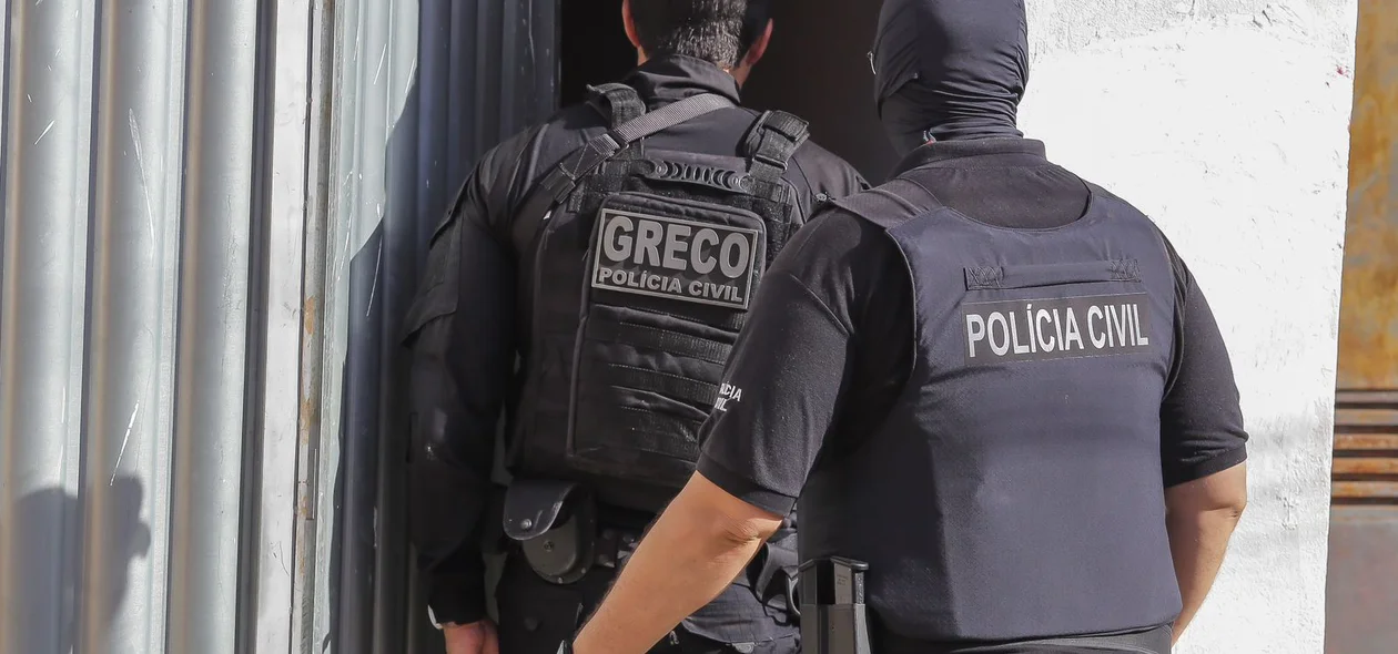 Polícia Civil na operação