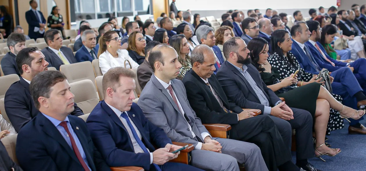 Posse aconteceu no Tribunal de Justiça