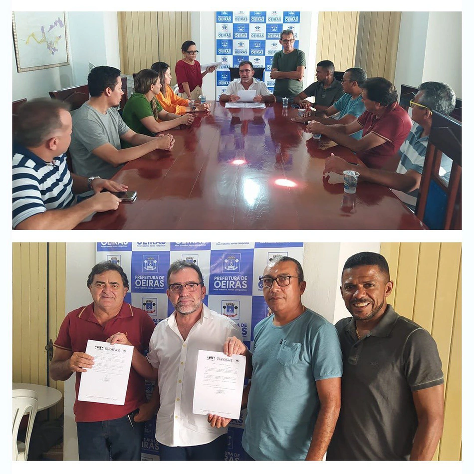 Prefeito empossa equipe administrativa da SUTRAN em Oeiras