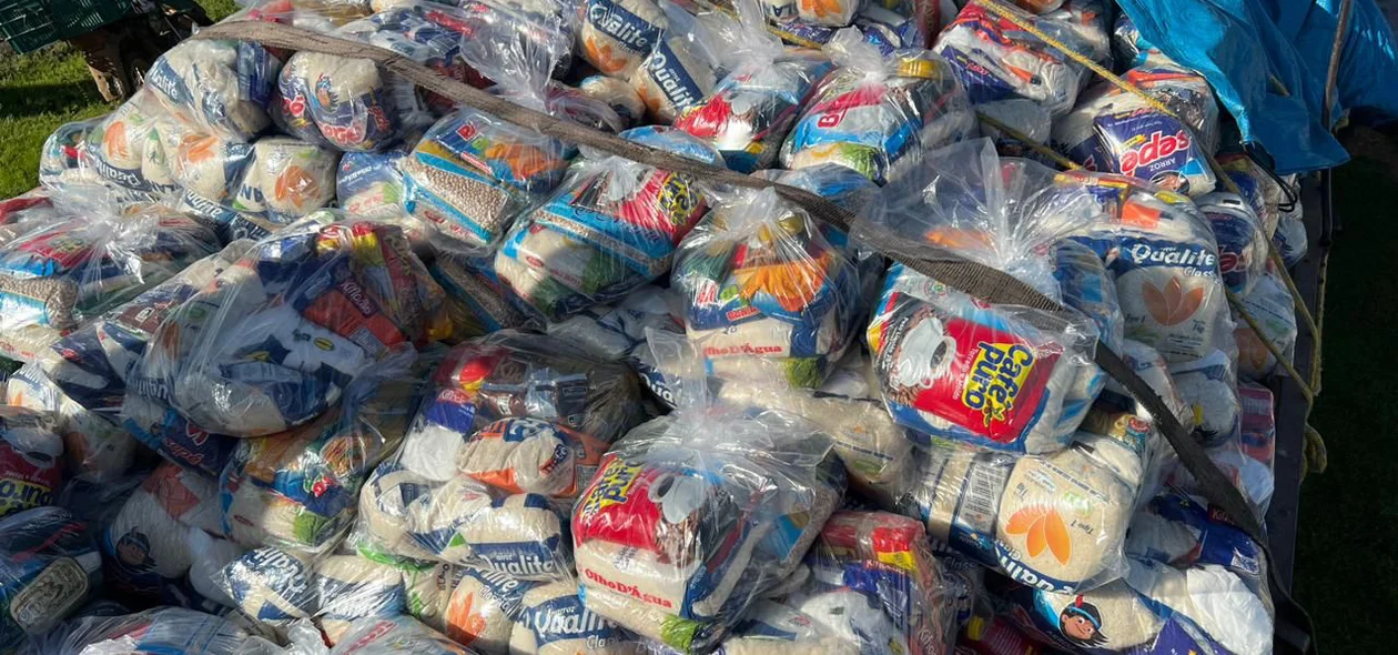 Prefeitura de Nossa Senhora de Nazaré realiza entrega de 18 toneladas em alimentos